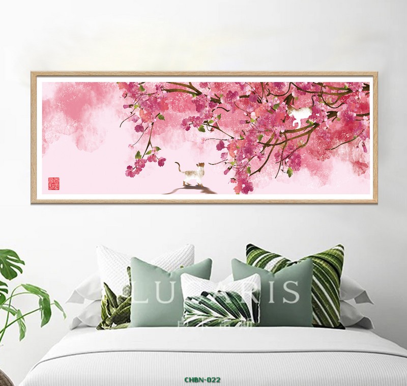 Hoa đào hồng CHBN-022